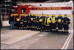 The Fire Crew at Kilkenny Fire Station